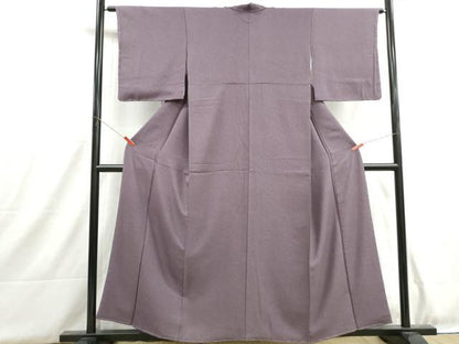 平和屋着物■上質な小紋　霞文　正絹　逸品　DABH8945qa