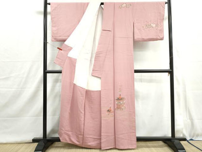 平和屋着物■訪問着　寿光織　祇園祭　金糸　正絹　逸品　DABH8979qa