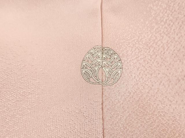 平和屋着物■上質な色無地　霞地紋　虹色　正絹　逸品　DABH8984qa