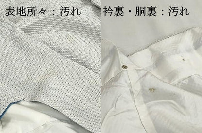平和屋着物■大変加工の良い総絞り小紋　正絹　逸品　DABH8987qa