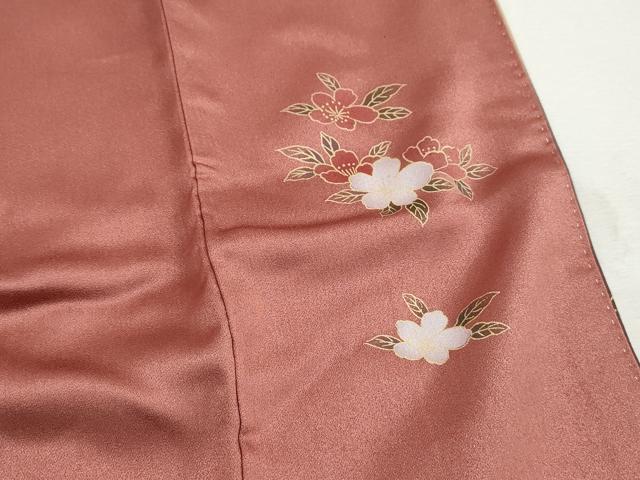 平和屋着物■訪問着　扇面御所車花文　暈し染め　金彩　正絹　逸品　DABH8990qa