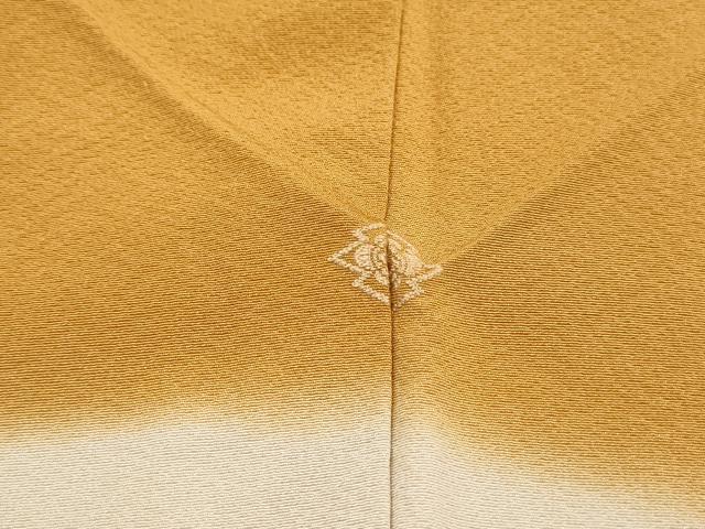 平和屋着物■訪問着　作家物　樹林風景文　暈し染め　正絹　逸品　DABH8997qa