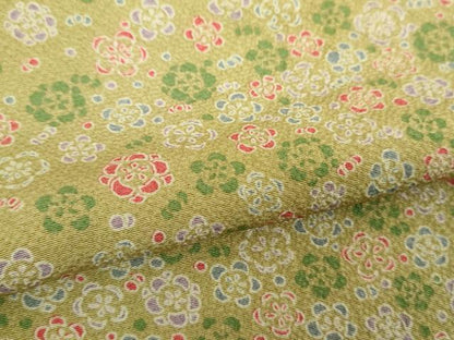 平和屋着物●上質な小紋　舞花文　正絹　逸品　DABH9102ps
