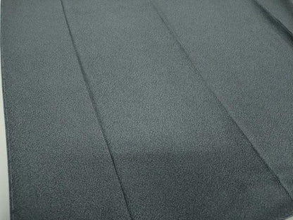 平和屋着物●上質なお召　霞文　正絹　逸品　未使用　DABH9108ps