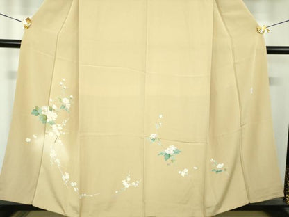 平和屋着物●訪問着　友禅　作家物　枝花文　暈し染め　さが美扱い　正絹　逸品　DABH9115ps