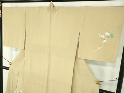 平和屋着物●訪問着　友禅　作家物　枝花文　暈し染め　さが美扱い　正絹　逸品　DABH9115ps