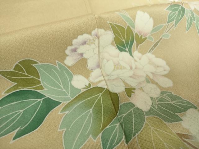 平和屋着物●訪問着　友禅　作家物　枝花文　暈し染め　さが美扱い　正絹　逸品　DABH9115ps