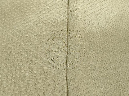平和屋着物●訪問着　飛鶴流水松文　暈し染め　金彩　正絹　逸品　DABH9117ps