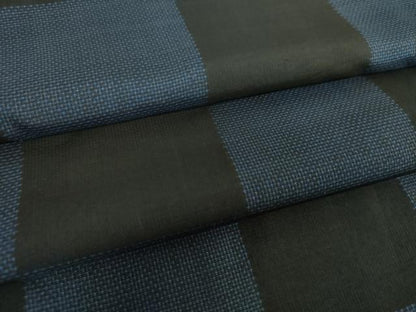 平和屋着物●本場大島紬　9マルキ　市松文様　正絹　逸品　DABH9124ps