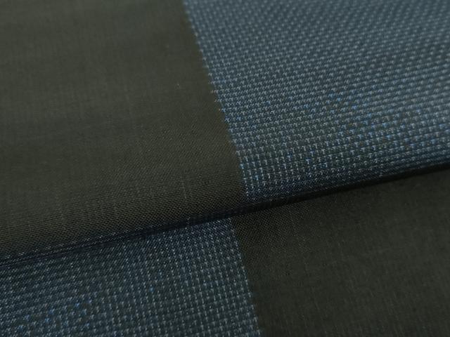 平和屋着物●本場大島紬　9マルキ　市松文様　正絹　逸品　DABH9124ps