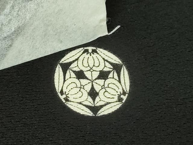 平和屋着物●金彩友禅　卓越技能者・名工・和田光正　黒留袖　御所車風景花文　金銀彩　正絹　逸品　DABH9125ps