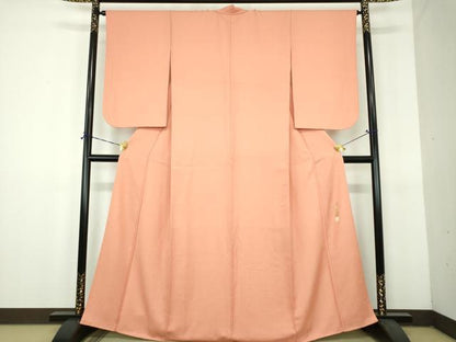 平和屋着物●江戸小紋　作家物　鮫小紋柄　正絹　逸品　DABH9133ps