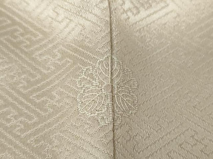 平和屋着物●訪問着　刺繍　雪輪花文　暈し染め　金彩　正絹　逸品　DABH9154ps
