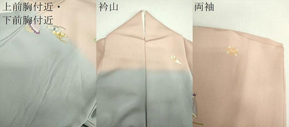 平和屋着物●訪問着　宝尽くし　暈し染め　金彩　正絹　逸品　DABH9220ps