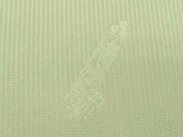 平和屋着物●二代目清次郎　手描き　訪問着　枝花文　暈し染め　正絹　逸品　DABH9236ps