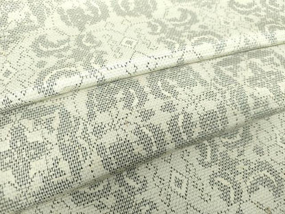 平和屋着物●上質な紬　花丸文　正絹　逸品　DABH9238ps