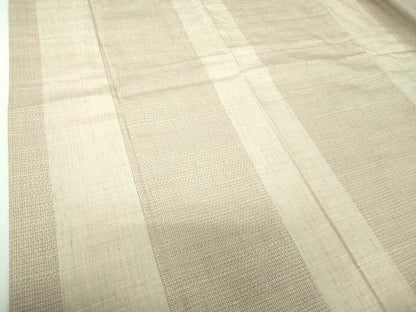 平和屋着物●結城紬　80亀甲　間道　正絹　逸品　DABH9240ps