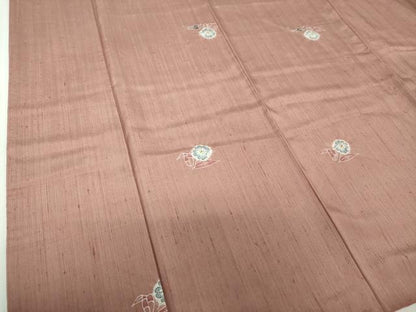 平和屋着物●上質な紬　絞り　辻が花　正絹　逸品　DABH9244ps