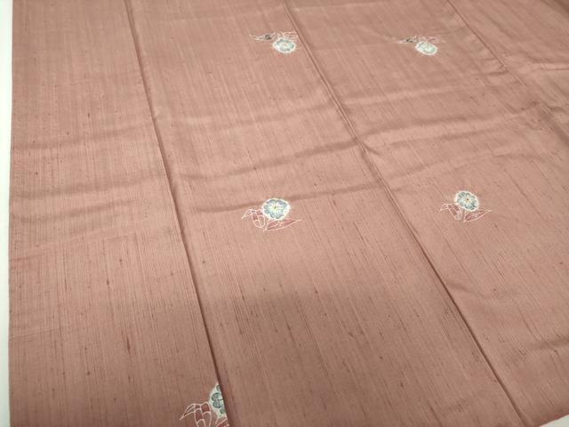 平和屋着物●上質な紬　絞り　辻が花　正絹　逸品　DABH9244ps