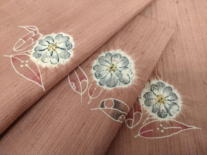 平和屋着物●上質な紬　絞り　辻が花　正絹　逸品　DABH9244ps
