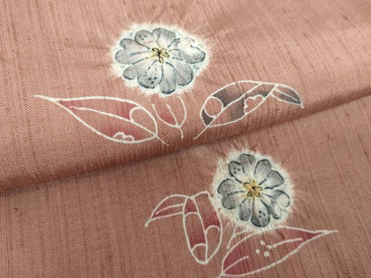 平和屋着物●上質な紬　絞り　辻が花　正絹　逸品　DABH9244ps