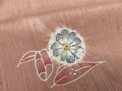 平和屋着物●上質な紬　絞り　辻が花　正絹　逸品　DABH9244ps