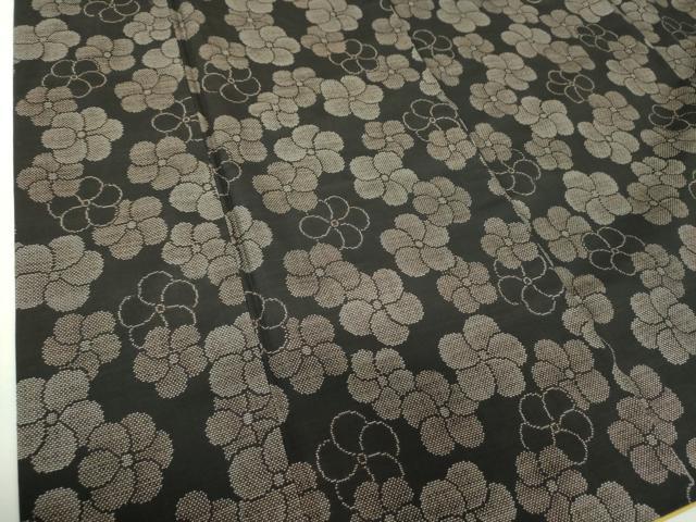 平和屋着物●本場大島紬　9マルキ　舞花文　ますいわ屋扱い　正絹　逸品　DABH9252ps