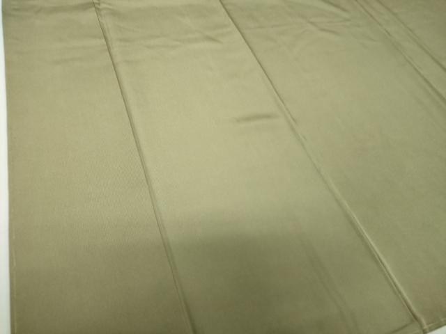 平和屋着物●江戸小紋　万筋　鶸茶色×木蘭色　正絹　逸品　未使用　DABH9256ps