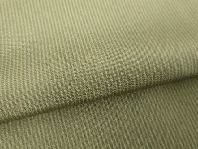 平和屋着物●江戸小紋　万筋　鶸茶色×木蘭色　正絹　逸品　未使用　DABH9256ps