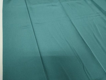 平和屋着物●上質な色無地　藍色　正絹　逸品　未使用　DABH9280ps