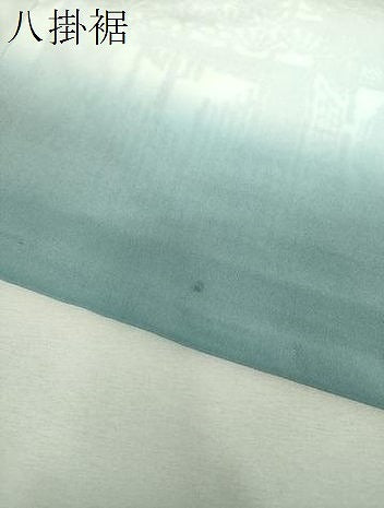 平和屋着物●訪問着　型染　風景文　正絹　逸品　DABH9300ps