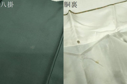 平和屋着物●上質な小紋　花間道　正絹　逸品　DABH9301ps