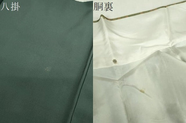 平和屋着物●上質な小紋　花間道　正絹　逸品　DABH9301ps