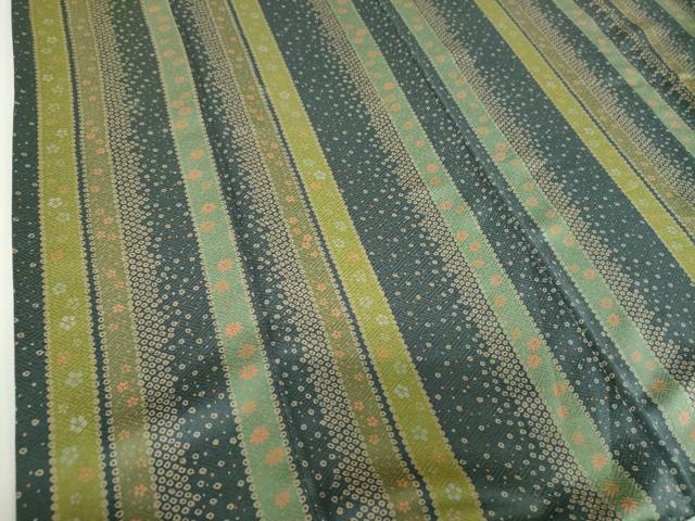 平和屋着物●上質な小紋　花間道　正絹　逸品　DABH9301ps