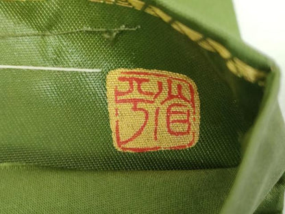 平和屋着物▼金彩友禅作家　金彩の魔術師　堀省平　金煌織　太鼓柄袋帯　瓦文　金銀彩　正絹　逸品　DABH9315ps