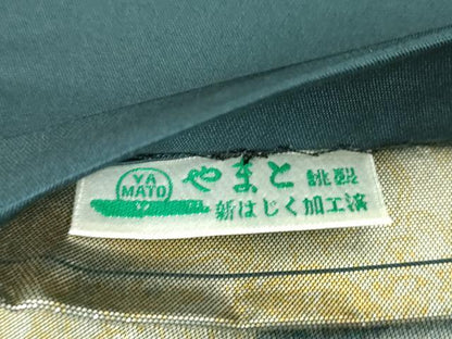 平和屋着物▼袋帯　螺鈿　更紗花文　金銀彩　引箔　やまと誂製　正絹　逸品　DABH9346ps