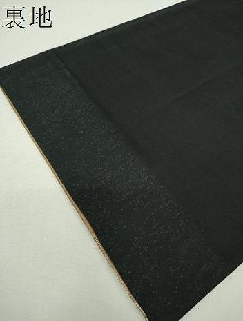 平和屋着物▼六通柄袋帯　雪輪花文　金糸　正絹　逸品　DABH9390ps