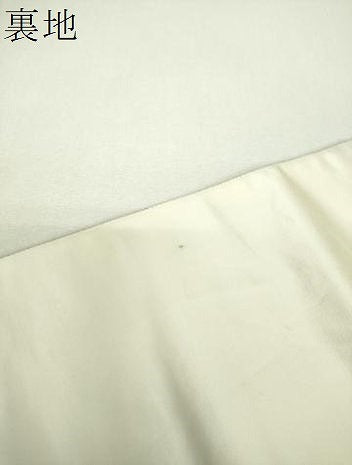 平和屋着物▼六通柄袋帯　唐織　桃山絵巻の粋　金糸　正絹　逸品　DABH9413ps