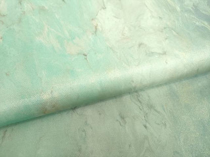 平和屋着物▼六通柄袋帯　墨流し文様　金彩　正絹　逸品　未使用　DABH9431ps