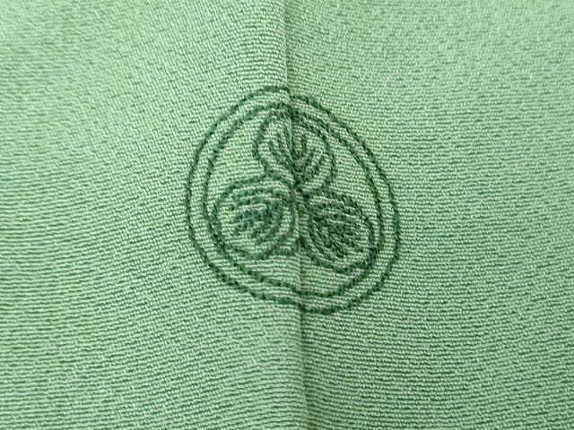 平和屋着物●本草木染作家　瑞寶　色無地　薄青色　鈴乃屋扱い　正絹　逸品　未使用　DABH9449ps