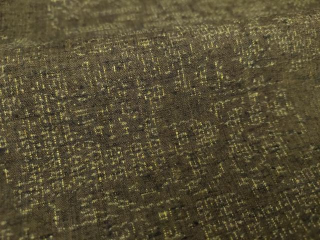 平和屋着物●結城紬　100亀甲　雪輪重ね花文　正絹　逸品　DABH9453ps