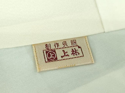 平和屋着物●訪問着　友禅　花鳥文　暈し染め　正絹　逸品　DABH9454ps