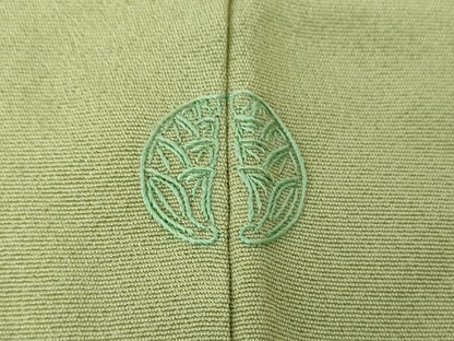 平和屋着物●訪問着　ろうけつ染め　草花文　正絹　逸品　DABH9459ps