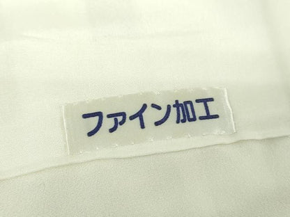平和屋着物●訪問着　扇面鳳凰花文　暈し染め　金彩　正絹　逸品　DABH9479ps