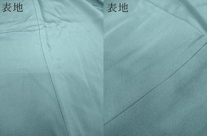 平和屋着物●訪問着　短冊御所車鴛鴦花文　暈し染め　金彩　正絹　逸品　DABH9480ps