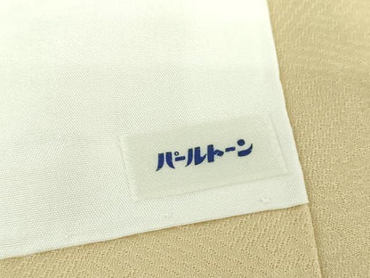 平和屋着物●中国三大刺繍　スワトウ相良刺繍　汕頭相良刺繍　総刺繍　訪問着　地紙重ね花文　正絹　逸品　DABH9483ps