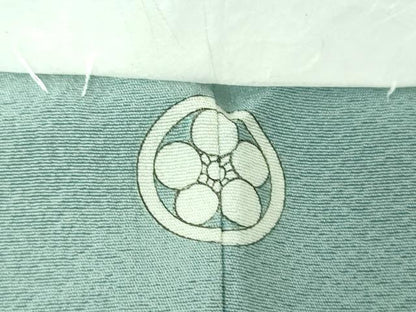 平和屋着物●豪華色留袖　駒刺繍　飛鶴松竹梅　矢羽根花文　暈し染め　金彩　正絹　逸品　未使用　DABH9484ps
