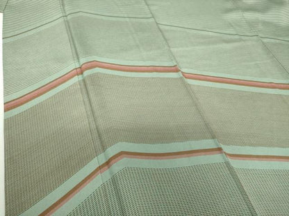 平和屋着物●訪問着　変わり間道　正絹　逸品　未使用　DABH9486ps