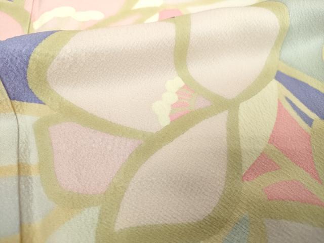 平和屋着物●豪華振袖　草花文　正絹　逸品　DABH9507ps