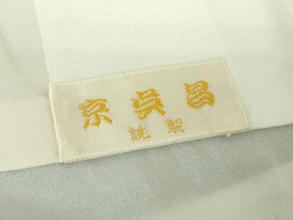 平和屋着物●上質な小紋　霞文　金通し地　正絹　逸品　DABH9511ps